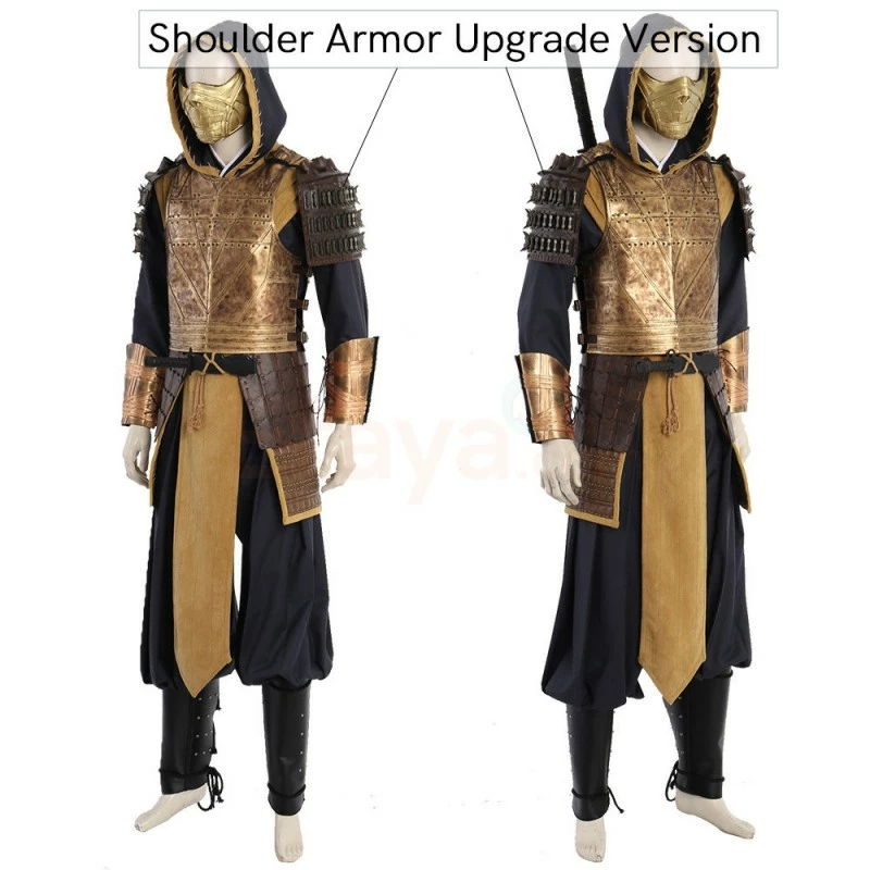 Etaya Mortal Kombat 11 Scorpion Hanzo Hasashi Cosplay Costumes - Image 2