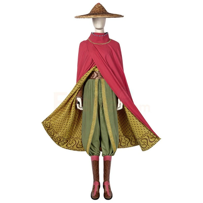 Etaya Raya Cosplay Costume Raya And The Last Dragon Cosplay Suits - Image 6