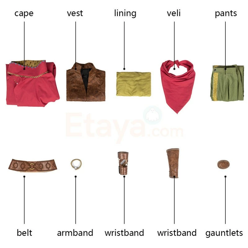 Etaya Raya Cosplay Costume Raya And The Last Dragon Cosplay Suits - Image 26
