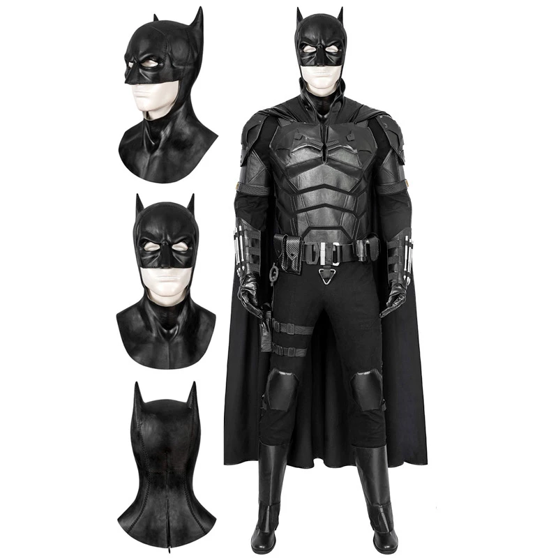 Etaya The Batman Cosplay Costume 2022 Movie Of Bruce Wayne Robert Pattinson - Image 2
