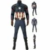 Etaya Captain America Cosplay Costumes Avengers-Endgame Steve Rogers