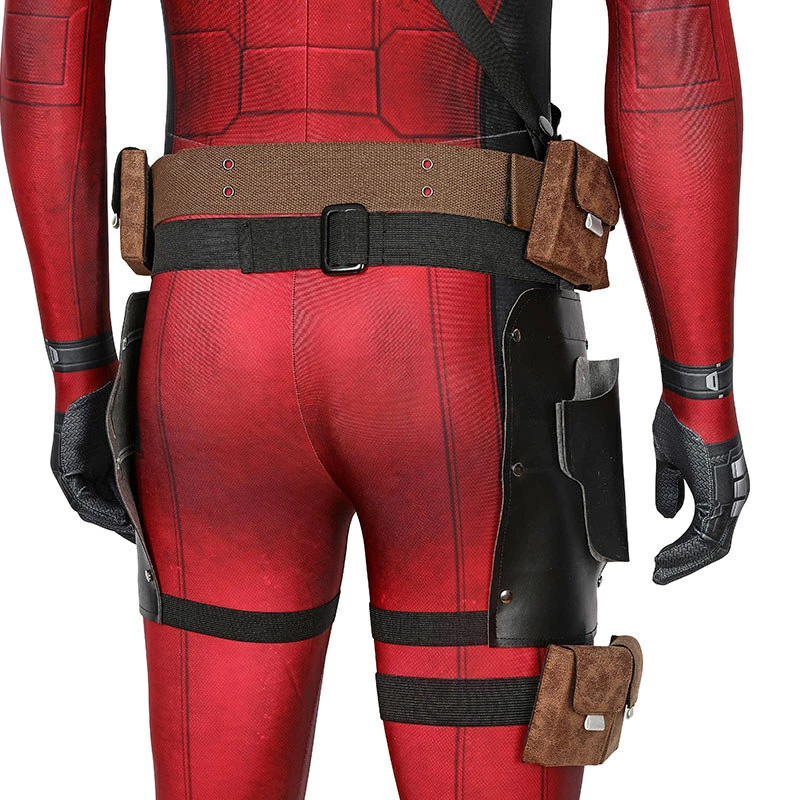 Etaya Deadpool Cosplay Costume Wade Wilson Suits - Image 24