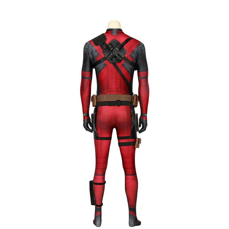Etaya Deadpool Cosplay Costume Wade Wilson Suits - Image 3