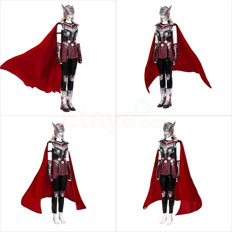 Etaya Jane Foster Cosplay Costume Thor 4 Love And Thunder Cosplay Suits - Image 3