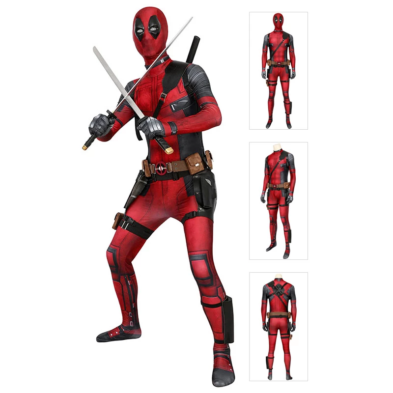 Etaya Deadpool Cosplay Costume Wade Wilson Suits