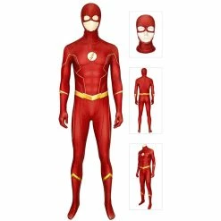 Etaya Barry Allen Zentai Jumpsuit The Flash Season 6 Cosplay Costumes