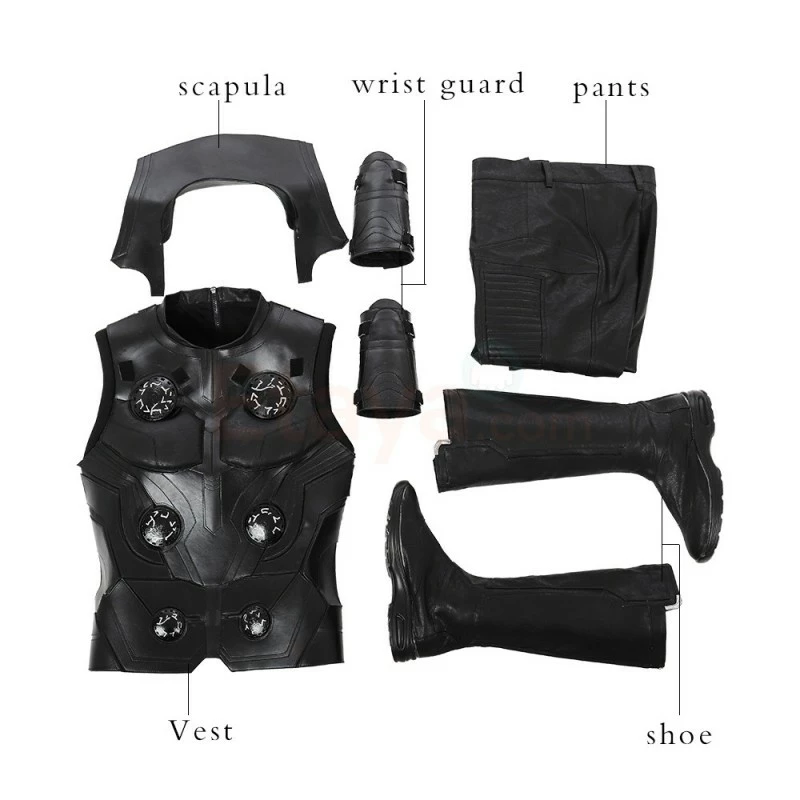 Etaya Thor Odinson Cosplay Costumes Avengers Infinity War Cosplay Suits - Image 26