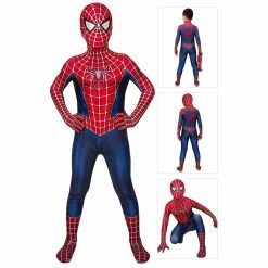 Etaya Kids Spider Man Cosplay Costume SpiderMan Jumpsuit