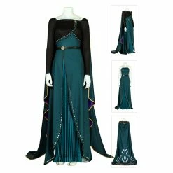 Etaya Anna Queen Cosplay Suits Frozen 2 Cosplay Costume