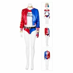 Etaya Harley Quinn Costume The Suicide Squad Cosplay Suit