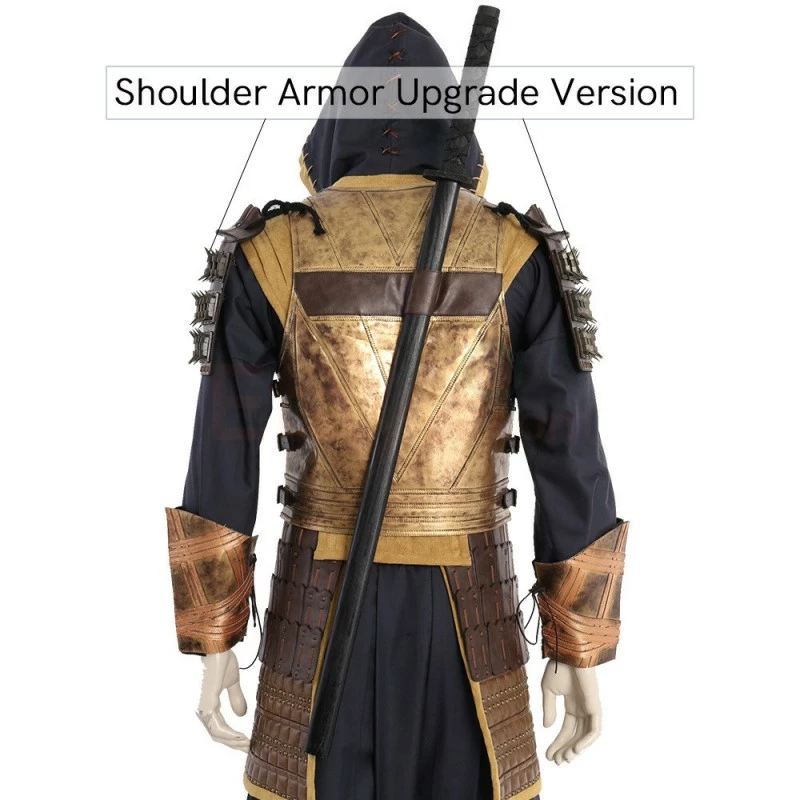 Etaya Mortal Kombat 11 Scorpion Hanzo Hasashi Cosplay Costumes - Image 5
