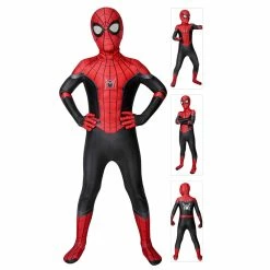 Etaya Kids SpiderMan Cosutme Far From Home Peter Parker Cosplay Suit