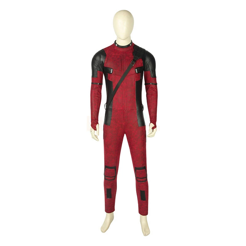 Etaya Deadpool Cosplay Costume Full Set Wade Winston Wilson Deluxe Outfit - Image 7