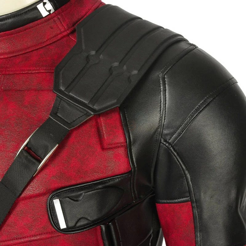 Etaya Deadpool Cosplay Costume Full Set Wade Winston Wilson Deluxe Outfit - Image 14
