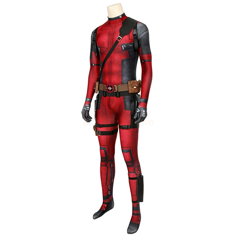 Etaya Deadpool Cosplay Costume Wade Wilson Suits - Image 9