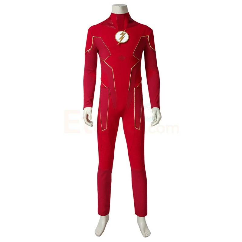 Etaya Barry Allen Cosplay Costume The Flash Season 6 Cosplay Suits - Image 3