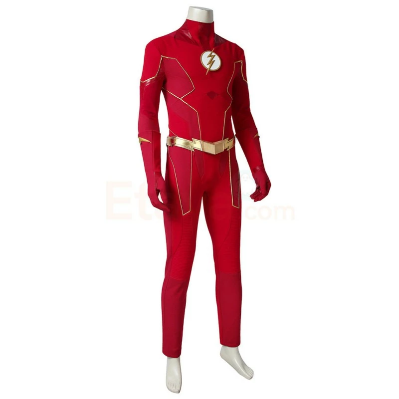 Etaya Barry Allen Cosplay Costume The Flash Season 6 Cosplay Suits - Image 5
