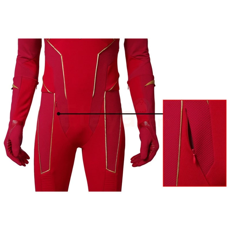 Etaya Barry Allen Cosplay Costume The Flash Season 6 Cosplay Suits - Image 8