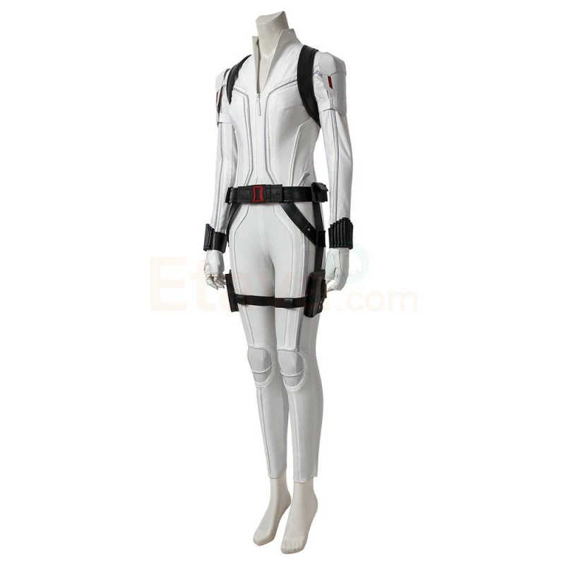 Etaya Natasha Romanoff White Cosplay Costume Black Widow Cosplay Suits - Image 4
