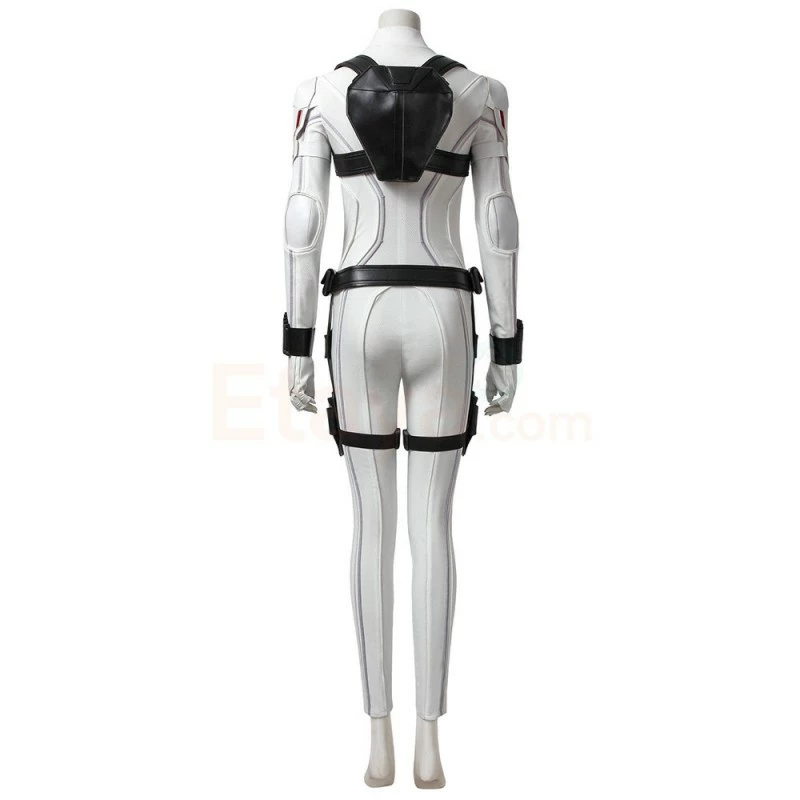 Etaya Natasha Romanoff White Cosplay Costume Black Widow Cosplay Suits - Image 5