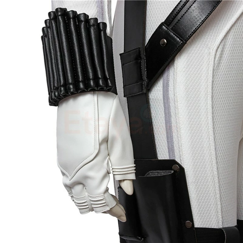 Etaya Natasha Romanoff White Cosplay Costume Black Widow Cosplay Suits - Image 10