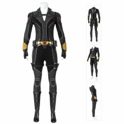 Etaya 2020 Black Widow Suit Natasha Romanoff Cosplay Costume Top Level