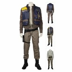 Etaya Cassian Andor Costume Rogue One A Star Wars Cosplay Suits