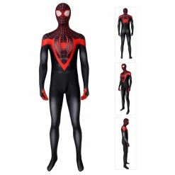 Etaya Ultimate Spider-Man Cosplay Costume Spiderman PS5 Miles Morales Jumpsuit
