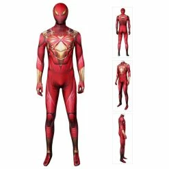 Etaya Marvel's Spider-Man Cosplay Costumes Iron Spider Armor Halloween Jumpsuit