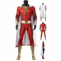 Etaya Billy Batson Shazam Costume Shazam 2 Fury Of The Gods Cosplay Suits