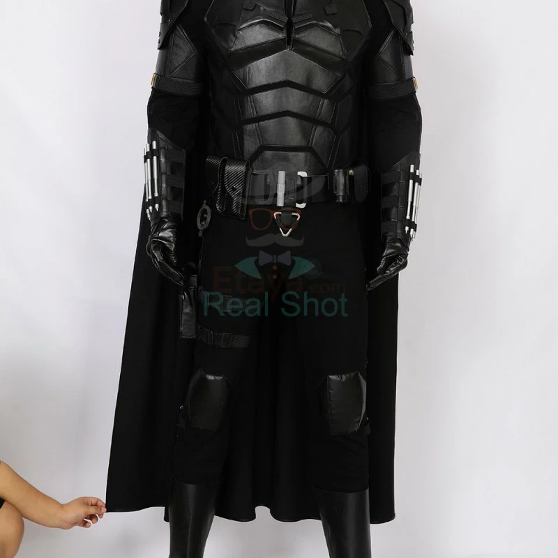 Etaya The Batman Cosplay Costume 2022 Movie Of Bruce Wayne Robert Pattinson - Image 15