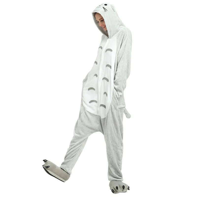 Etaya Totoro Kigurumi Animal Onesie Pajama Costumes For Adult