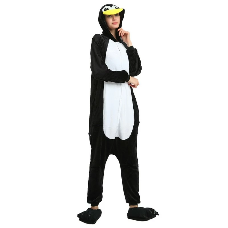 Etaya Penguin Kigurumi Onesies Pajamas Animal Onesies For Adult