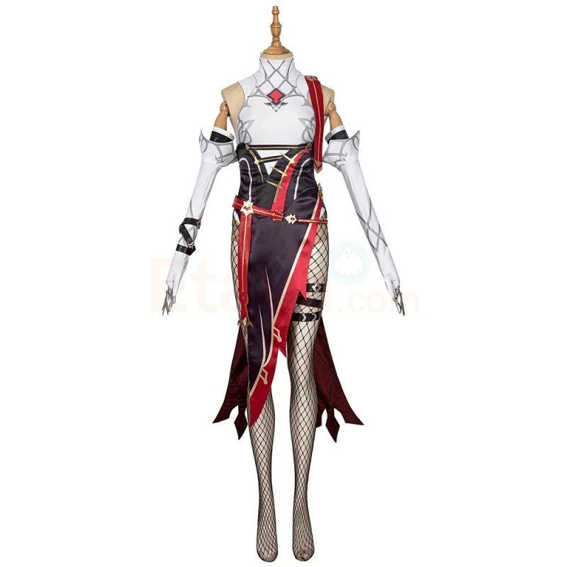 Etaya Rosaria Costume Genshin Impact Cosplay Suits - Image 4