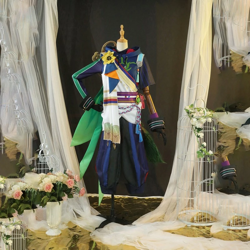 Etaya Genshin Impact Cosplay Suits Tighnari Halloween Outfit - Image 2
