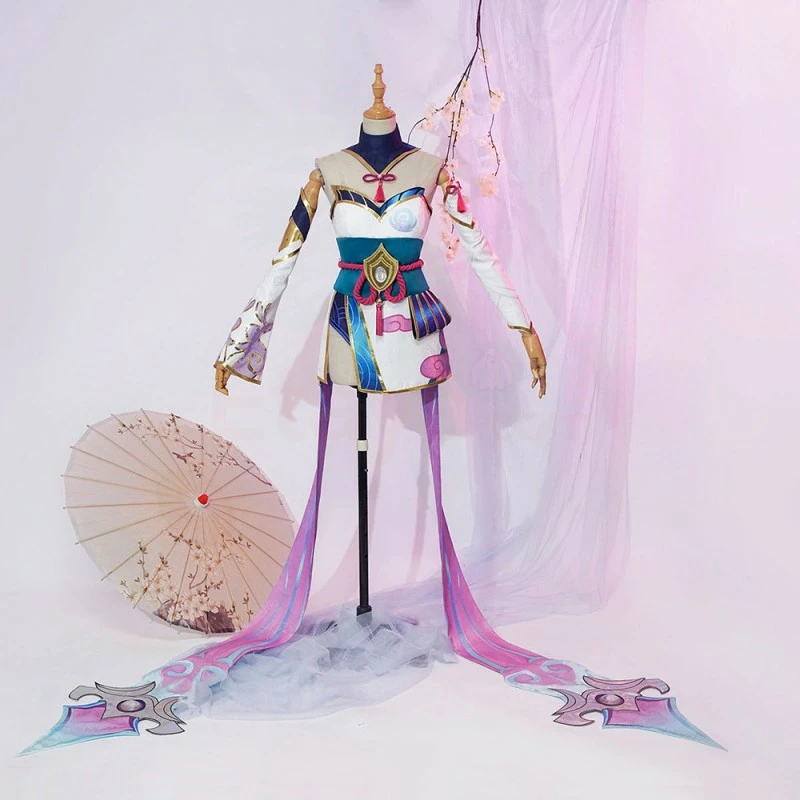 Etaya League Of Legends Cosplay Suits LOL Spirit Blossom Evelynn Costume - Image 2