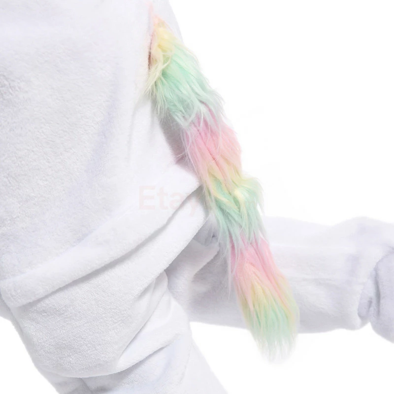 Etaya Kids Golden Horn Unicorn Kigurumi Animal Onesies Pajamas - Image 10