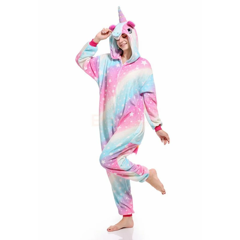 Etaya Starry Sky Unicorn Onesie Pajamas Animal Onesies For Adult - Image 5
