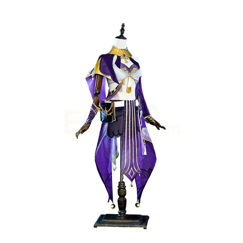Etaya Genshin Impact Candace Cosplay Costume Suits - Image 3