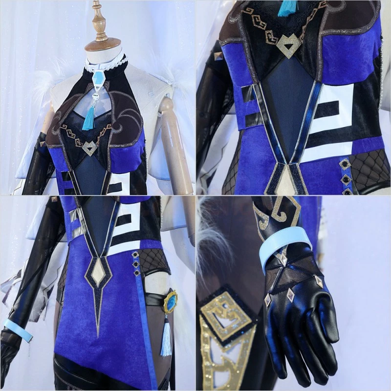 Etaya Yelan Costume Genshin Impact Cosplay Suits - Image 5