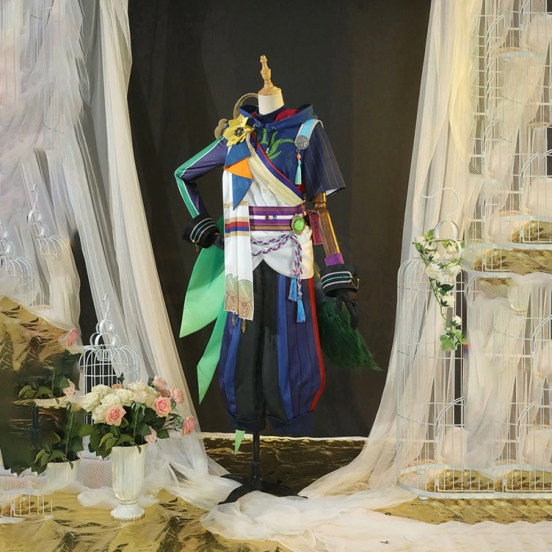 Etaya Genshin Impact Cosplay Suits Tighnari Halloween Outfit - Image 3