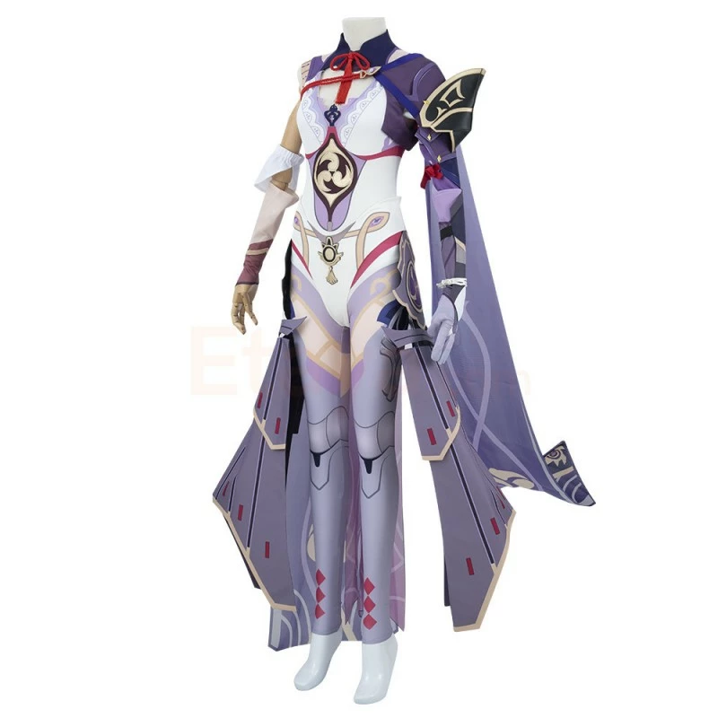 Etaya Raiden Shogun Cosplay Costume New Genshin Impact Suits - Image 4