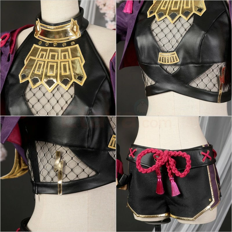 Etaya Kuki Shinobu Cosplay Costume Genshin Impact Cosplay Suits - Image 5