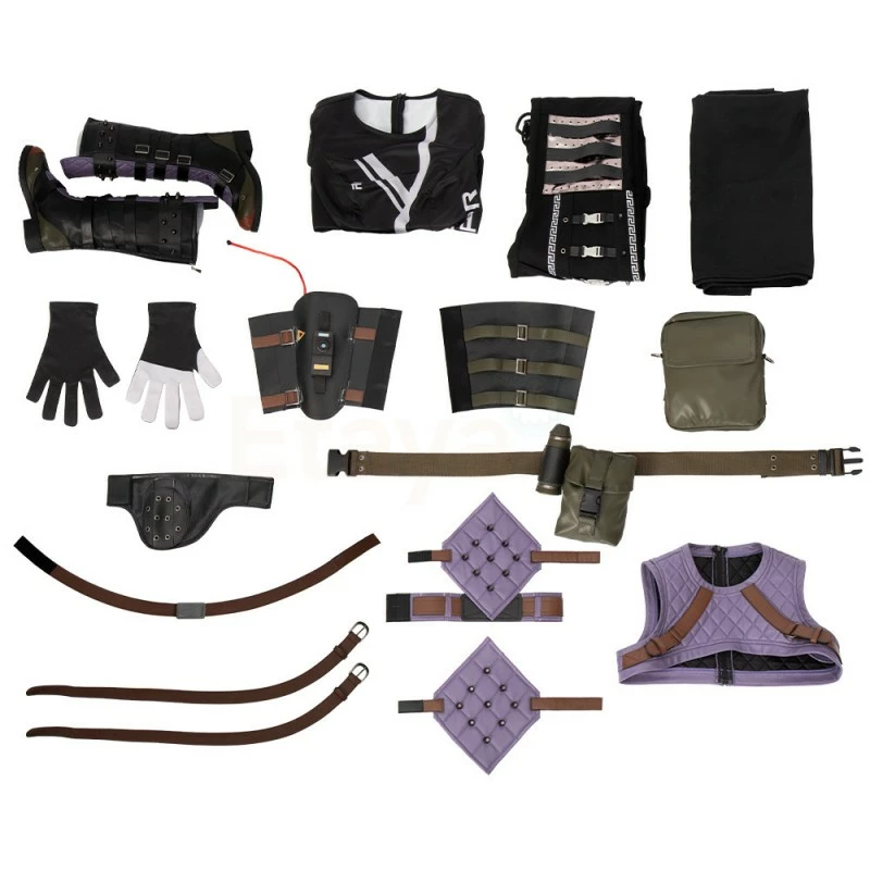 Etaya Apex Legends Season 13 Wraith Cosplay Halloween Suit - Image 6
