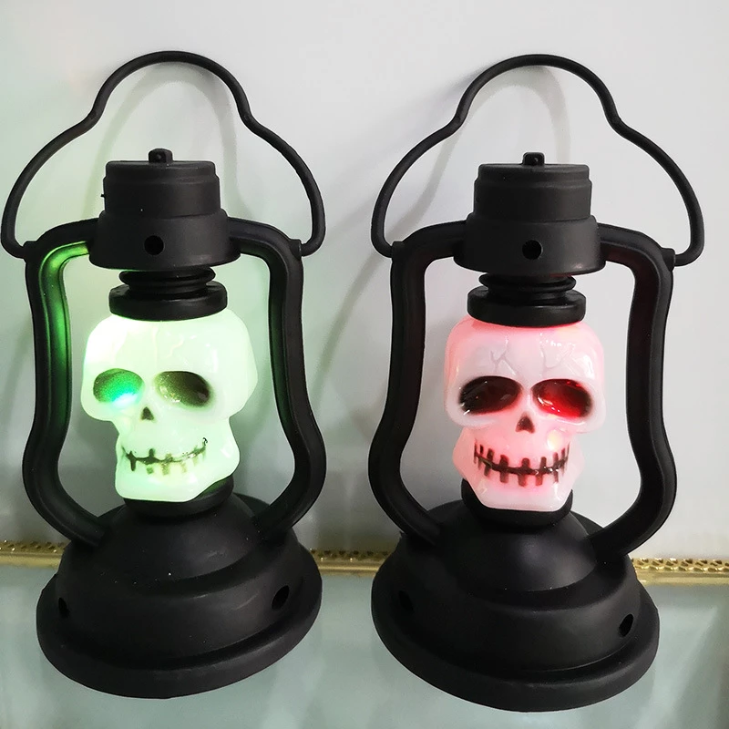 Etaya Colorful Portable Kerosene Lamp Small Lantern Decoration Props For Halloween - Image 4