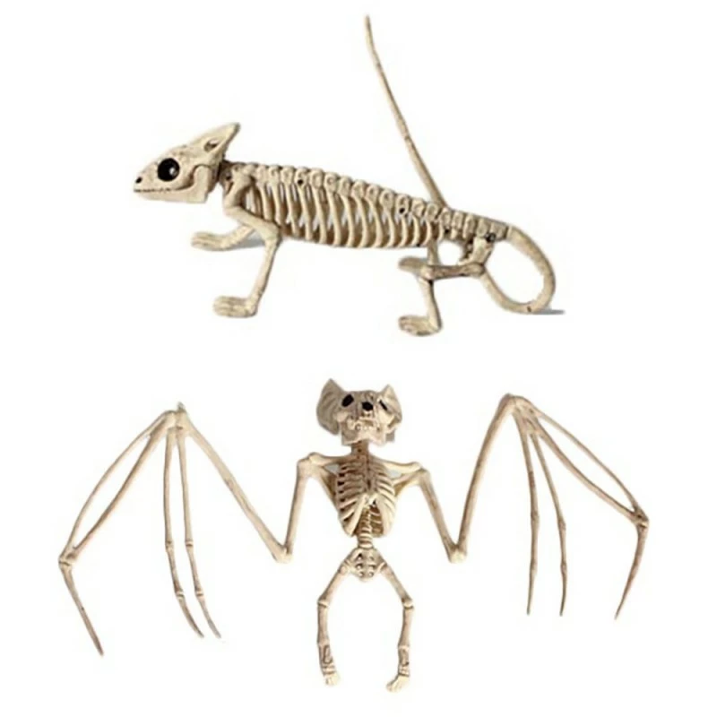 Etaya Halloween Layout Props Skeleton Horror Animal Skeleton