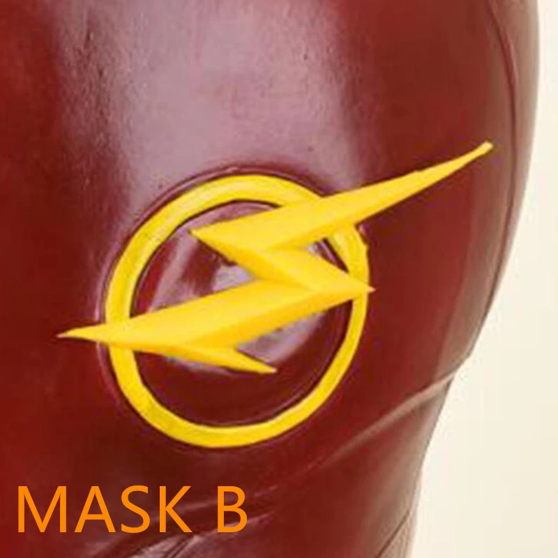 Etaya Halloween Prom Party Helmet DC Superhero The Flash Mask - Image 5