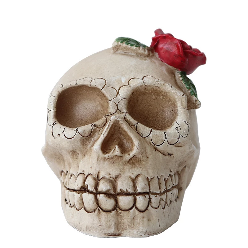 Etaya Skullhead Lamp Ornaments Electronic Candle Light Decoration Props For Halloween - Image 8