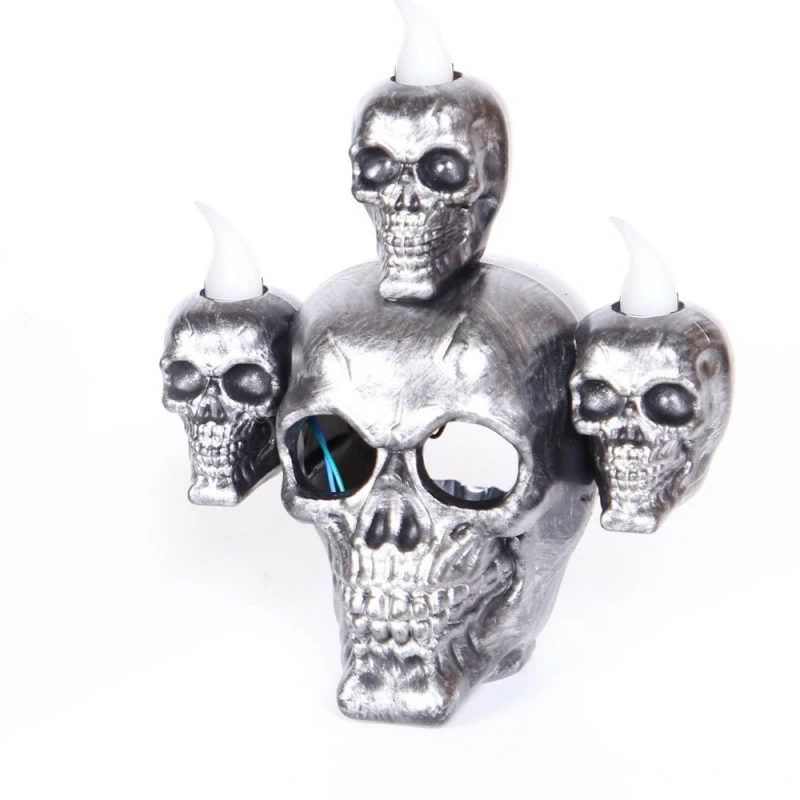 Etaya Luminous Skull Decorations Halloween Smoke Sandalwood Skull Decorations - Image 6