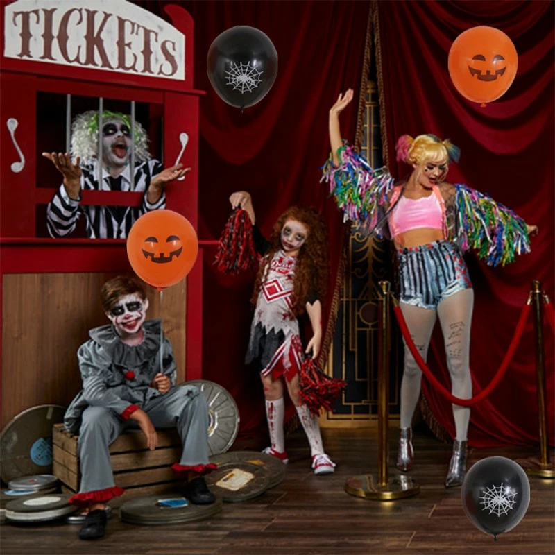 Etaya Halloween Garland Set With Latex Balloons - Image 2